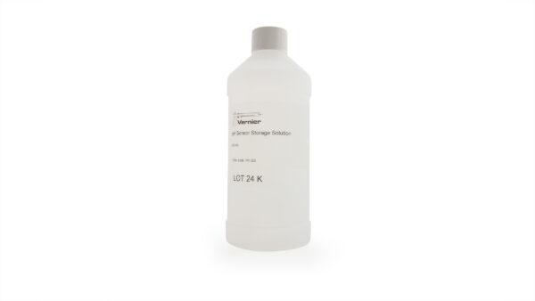 Bottle of pH storage solution