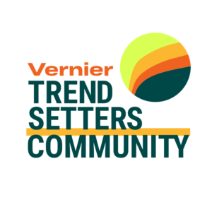 Vernier Trendsetters Community logo circle